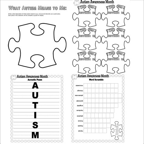 Autism Awareness In The Classroom Worksheets And Decor Made By Teachers