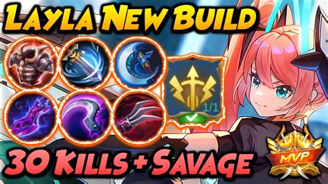 LAYLA NEW BUILD AND EMBLEM TO GET 30 KILLS SAVAGE Top 1 Global