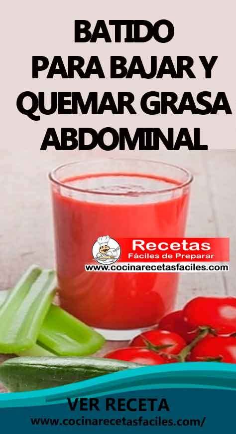 Licuados Quema Grasa Abdominal