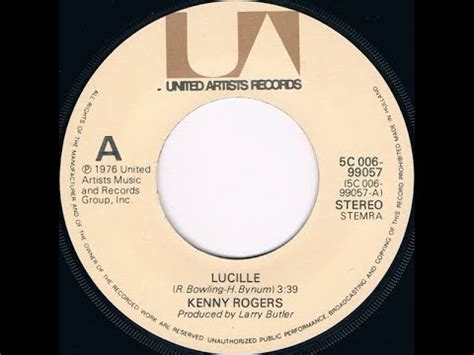 Kenny Rogers Lucille YouTube