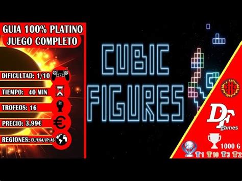 Cubic Figures Guia Platino G Juego Completo Enjoy