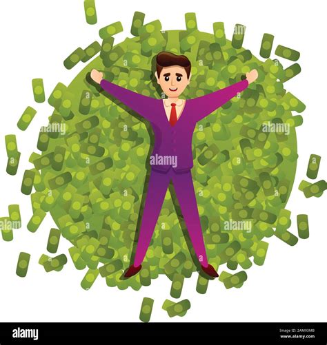 Cash millionaire icon. Cartoon of cash millionaire vector icon for web ...