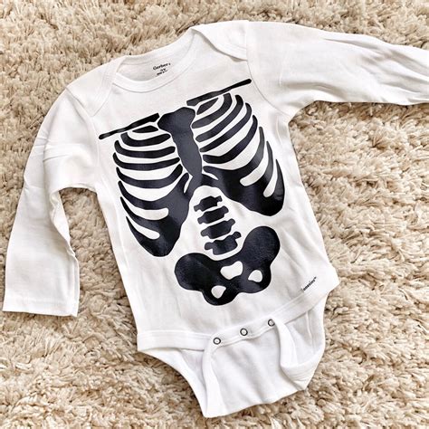 Skeleton Onesie Baby Halloween Costume Bones Costume Cute - Etsy UK