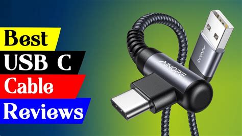 Top 5 Best Usb Type C Cables Which One Should You Pick Youtube