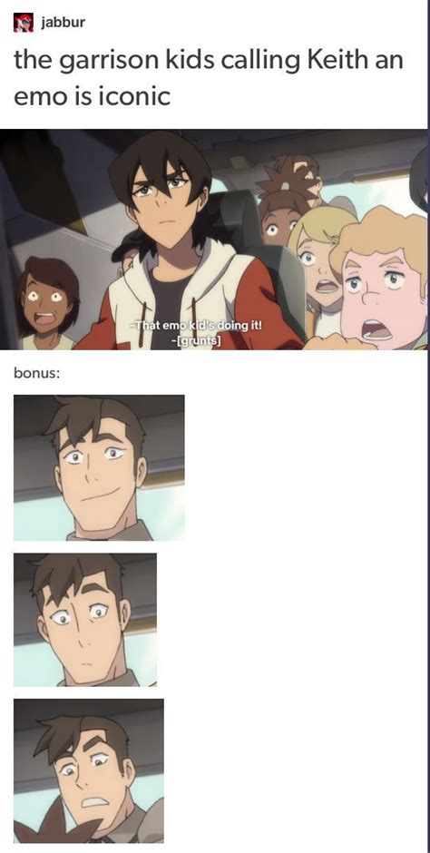 That Emo Kid Keith Kogane Lol Voltron Legendary Defender