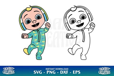 Cocomelon Baby Jj Svg Svg File For Cricut Free Download Svg | Sexiz Pix