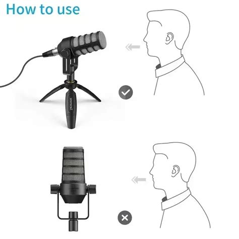 Saramonic Sr Bv Dynamic Broadcasting Microphone Cardioid With Xlr