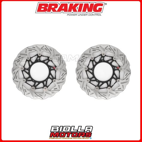 Kit Dischi Freno Anteriore Braking Honda Crf L Africa Twin Adventure S