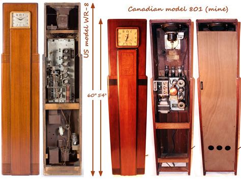 1931 Westinghouse Columaire 801 Grandmother Clock Radio