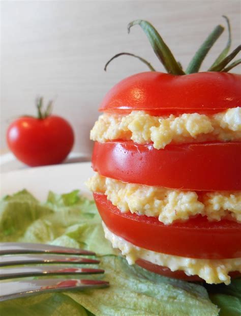 Mille Feuille De Tomate Mimosa