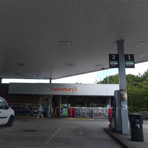 Sainsbury's petrol station and convenience store, and Supermarket ...