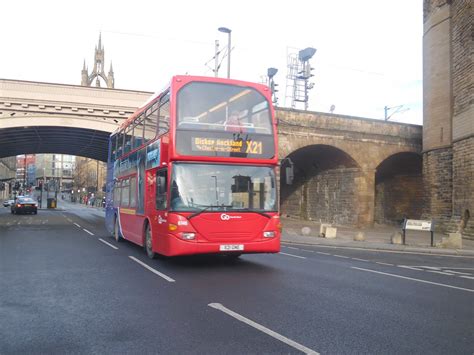 Go North East Scania Omnideck Seen Here On X To Bis Flickr