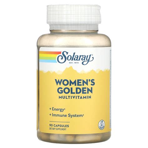 Womens Golden Multivitamin 90 Capsules Solaray