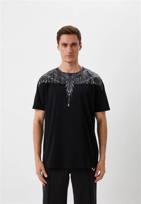 Футболка Marcelo Burlon County of Milan, цвет: черный, RTLABL193601 ...