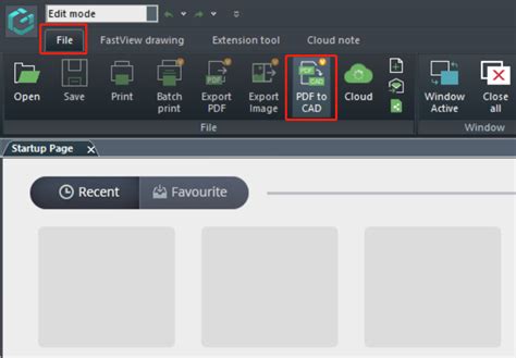 Convertissez Votre Pdf En Cao Avec Dwg Fastview Pour Windows Free Dwg