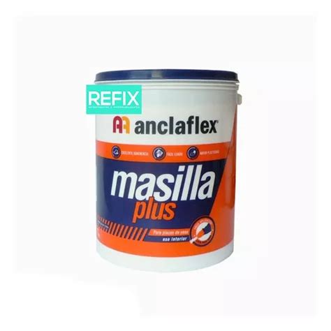 Masilla Anclaflex Placas De Yeso X 1 8kg Refix