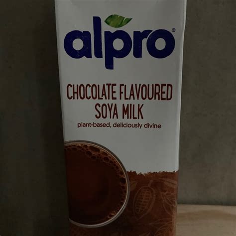 Alpro Chocolate Flavored Soya Milk Review Abillion