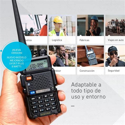 Kit 6 Handy Baofeng Uv5r 8w Bibanda Radio Walkie Talkie Vhf Uhf