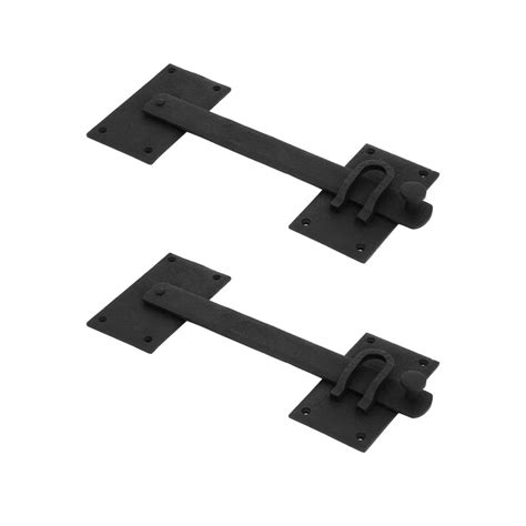 Buy Renovators Supply Manufacturing Black Iron Gate Flip Latch 12