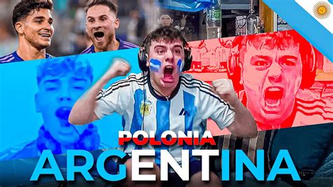 Reacci N De Argentina Vs Polonia Youtube