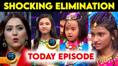 Shocking Elimination Of Sa Re Ga Ma Pa Lil Champs 2022 Jetshen Lama