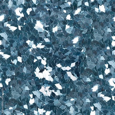 Light Blue Glitter In Rhombus Form Sparkle Confetti Texture Christmas