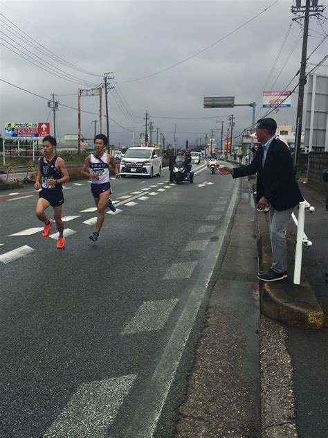 全日本大学駅伝大会事務局 On Twitter 全日本大学駅伝 7区、3位は現在帝京大学。そして東洋大学、駒澤大学がつづきます！