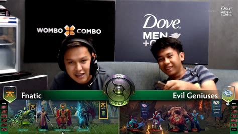 Fnatic Vs Evil Geniuses Game 2 BO2 The International 8 Group