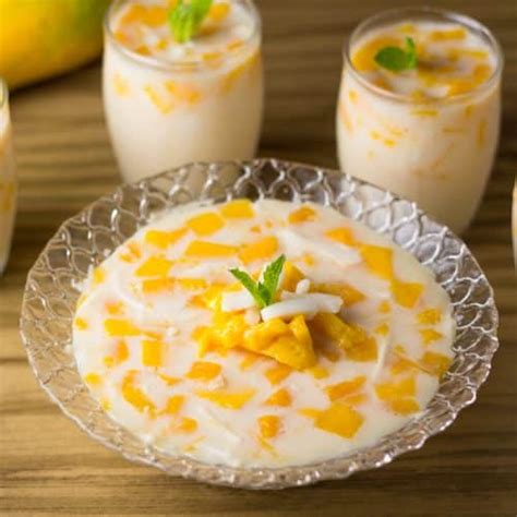 Coco-Mango Royale (Coconut and Mango Dessert) - Salu Salo Recipes