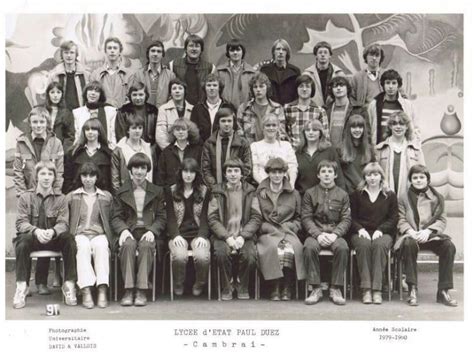 Photo De Classe 2nde Ab De 1979 Lycée Paul Duez Copains Davant