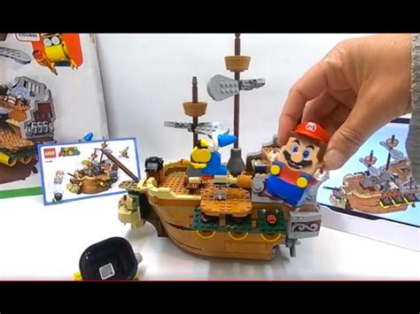 Full Build – LEGO Super Mario Bowser’s Airship Expansion Set 71391 ...