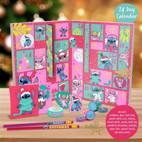 Lilo Stitch Stationery Day Advent Calendar Shopforgeek