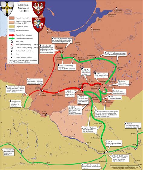 Poland During The Jagiellonian Dynasty Map And Timeline Battle Of