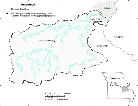 Meramec River Basin, Missouri, USA | Download Scientific Diagram