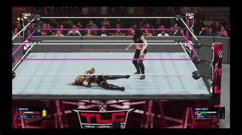 WWE TLC 2018 Ruby Riott Vs Natalya Table Match YouTube