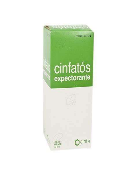 Cinfatos Expectorante Mg Ml Mg Ml Solucion Oral Frasco De Ml