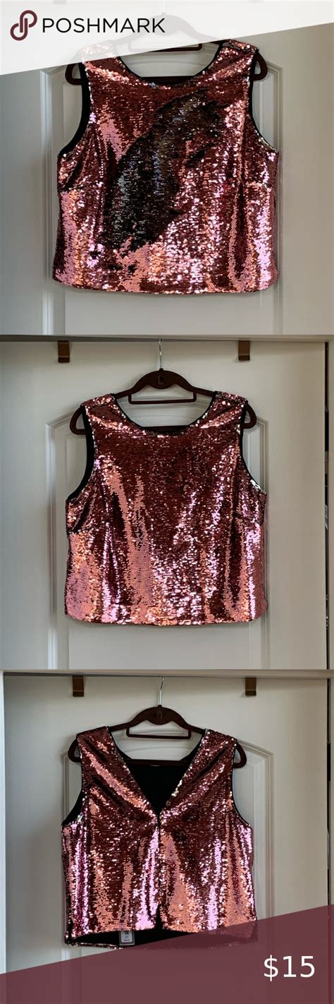 Copy Eva Mendes For Ny And Company Sequin Top Sequin Top Silver