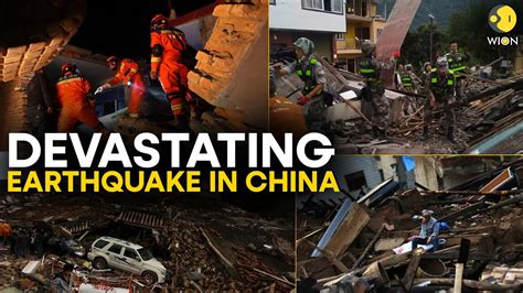 China Earthquake Magnitude Earthquake Kills In China S Gansu