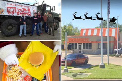 Get Free Whataburgers At Toys For Tots Benefit In Lufkin Texas