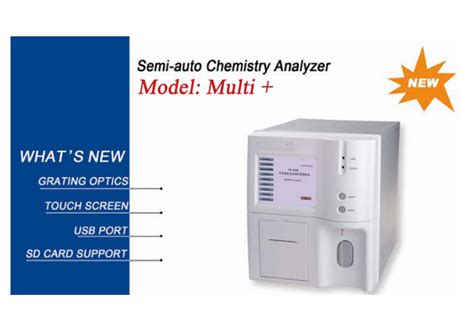 Semi Auto Chemistry Analyzer