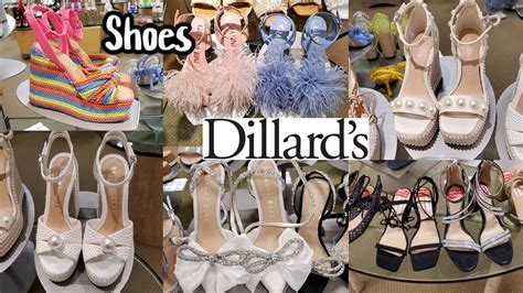 DILLARD S WOMENS DESIGNER HEELS SHOE SHOPPING YouTube