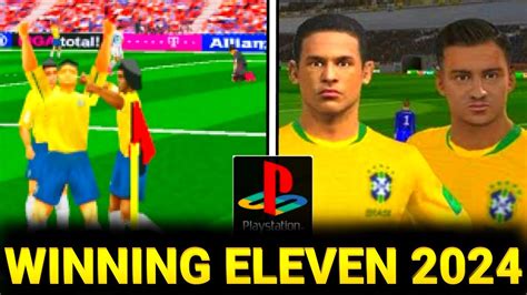 SAIU O NOVO FUTEBOL de PS1 O INCRÍVEL WINNING ELEVEN 2025 PLAYSTATION