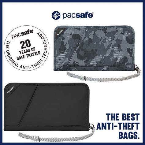 Pacsafe Rfidsafe V Rfid Blocking Travel Organizer Lazada Co Th