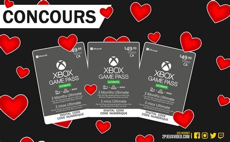 [terminé] Concours 3 Mois Xbox Game Pass