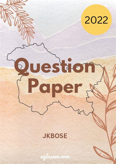 Jkbose 12th Question Paper 2022 Physical Education