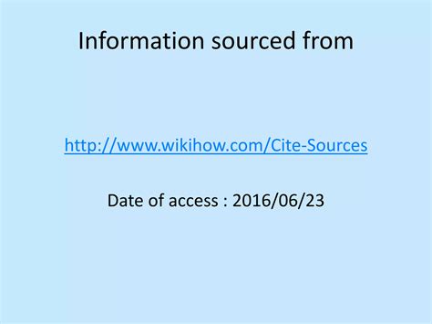cite sources pptx