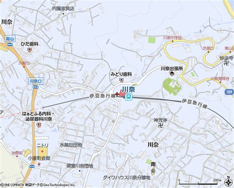 伊豆急行株式会社 川奈駅（伊東市鉄道業）の電話番号・住所・地図｜マピオン電話帳