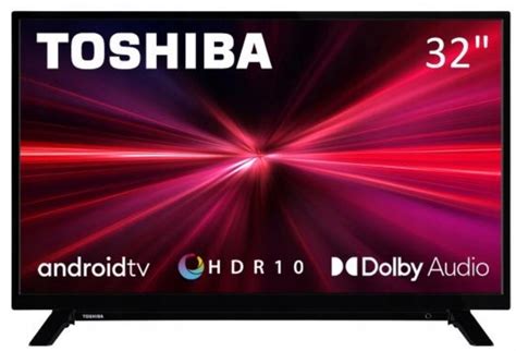 Telewizor LED Toshiba 32LA2063DAL32 FULL HD Czarny ANDROID SMART TV