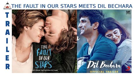 Dil Bechara Official Trailer Meets The Fault In Our Stars Sushant