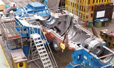 Navantia Seanergies Monta Una Turbina De Vapor Para Un Ciclo Combinado